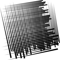 random lines grid mesh dynamic irregular overlap vector image