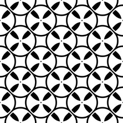 seamless pattern simple geometric texture vector image