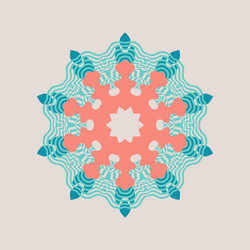 symmetrical composition abstract element vector image