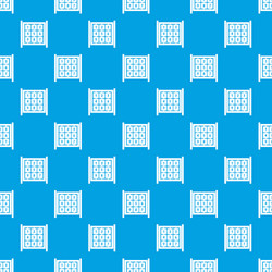 cubes with numbers on playground pattern seamless vector image