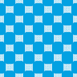 Cubes with numbers on playground pattern seamless vector