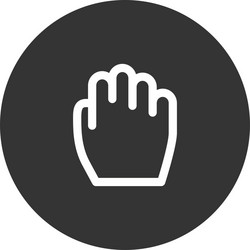 drag icon in modern style for web site and mobile vector image