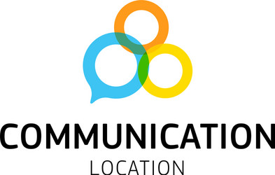 multicolored dialog boxes symbolizing discussion vector image