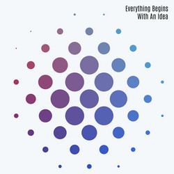abstract design round elements for graphic vector image