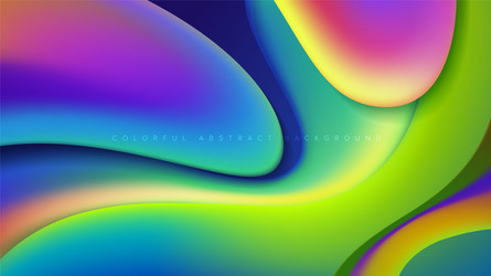 abstract distorted shape background vector image