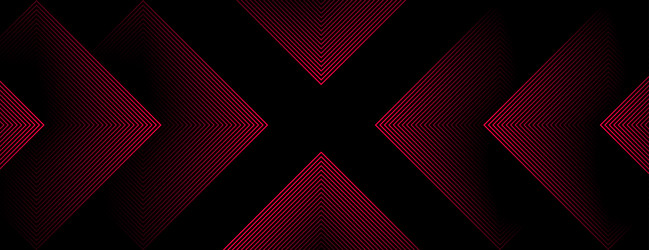 3d glowing red techno abstract background overlap vector image
