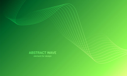 abstract wave element for design digital vector image