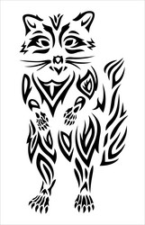 Raccoon Tattoo Vector Images (over 460) Raccoon Tattoo Vector Images (over 460)