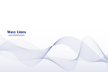 abstract background with flowing lines waves vector image