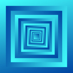 geometric square design shape with random shaded vector image