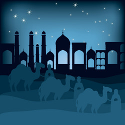 Three wise men Royalty Free Vector Image - VectorStock