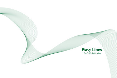 abstract background with flowing lines waves vector image
