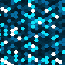 abstract background of multicolored hexagon vector image