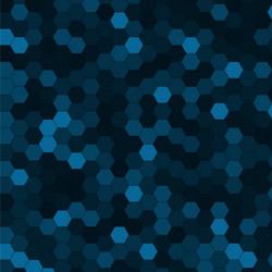 abstract background of multicolored hexagon vector image