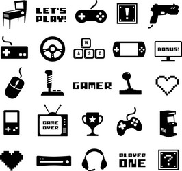 Classic Arcade Video Game Logos of the 90's - Logo Design