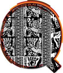 Font Inca Alphabet Vector Images (over 140)