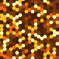 abstract background of multicolored hexagon vector image