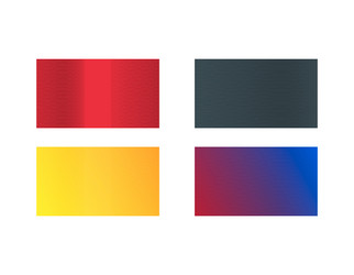 set of graphic web background horizontal line vector image
