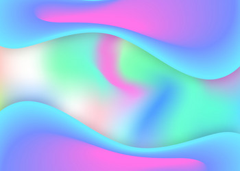 fluid background with liquid dynamic elements vector image