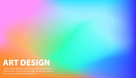 set gradient abstract background with liquid vector image