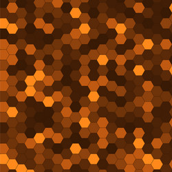 abstract background of multicolored hexagon vector image