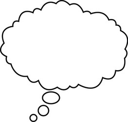 bubble speak cloud dialog message vector image