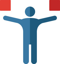 Stability icon simple element from productivity Vector Image