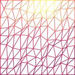 abstract triangular mosaic background vector image