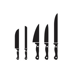 Knife icon template vector