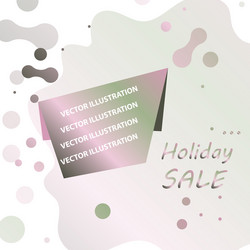 modern art abstract banner square frame for text vector image