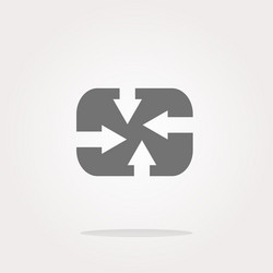 upload from cloud icon button load vector image