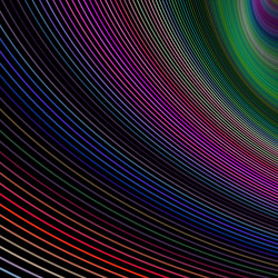 psychedelic fantasy background vector