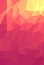 abstract triangular mosaic vector image