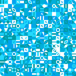 colorful chaotic random mosaic pattern background vector image