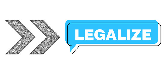 shifted legalize conversation frame and net shift vector image