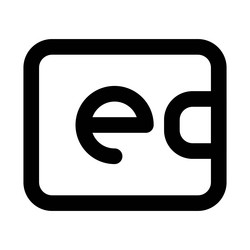 more secure payment with e-wallet vector image