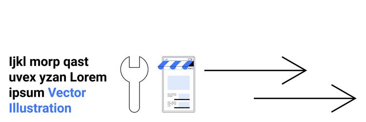 workflow automation process with tool and document vector image