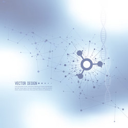 array with dynamic emitted particles vector image