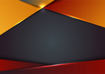 template design abstract red and yellow gradient vector image
