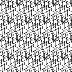 abstract linear triangle seamless pattern vector image