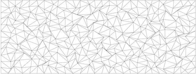 complex abstract geometric pattern with chaotic vector image
