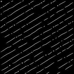 seamless endless parallel diagonal overlapping vector image