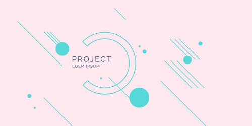 Dynamic Line Abstract Background vector image