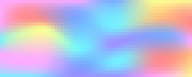 pixel square rainbow pattern abstract gradient vector image