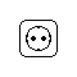 Plug line icon logo Royalty Free Vector Image - VectorStock