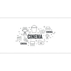 abstract background with popcorn vector image