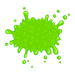 green slime sign vector