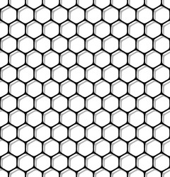 Hexagonal Grid Pattern vector image
