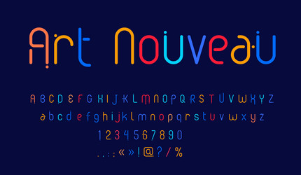 modern minimal font or type futuristic alphabet vector