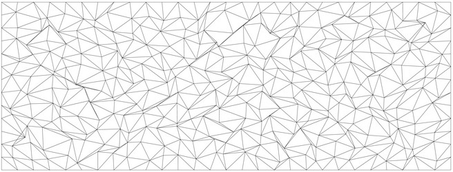abstract geometric pattern with modern triangular vector image